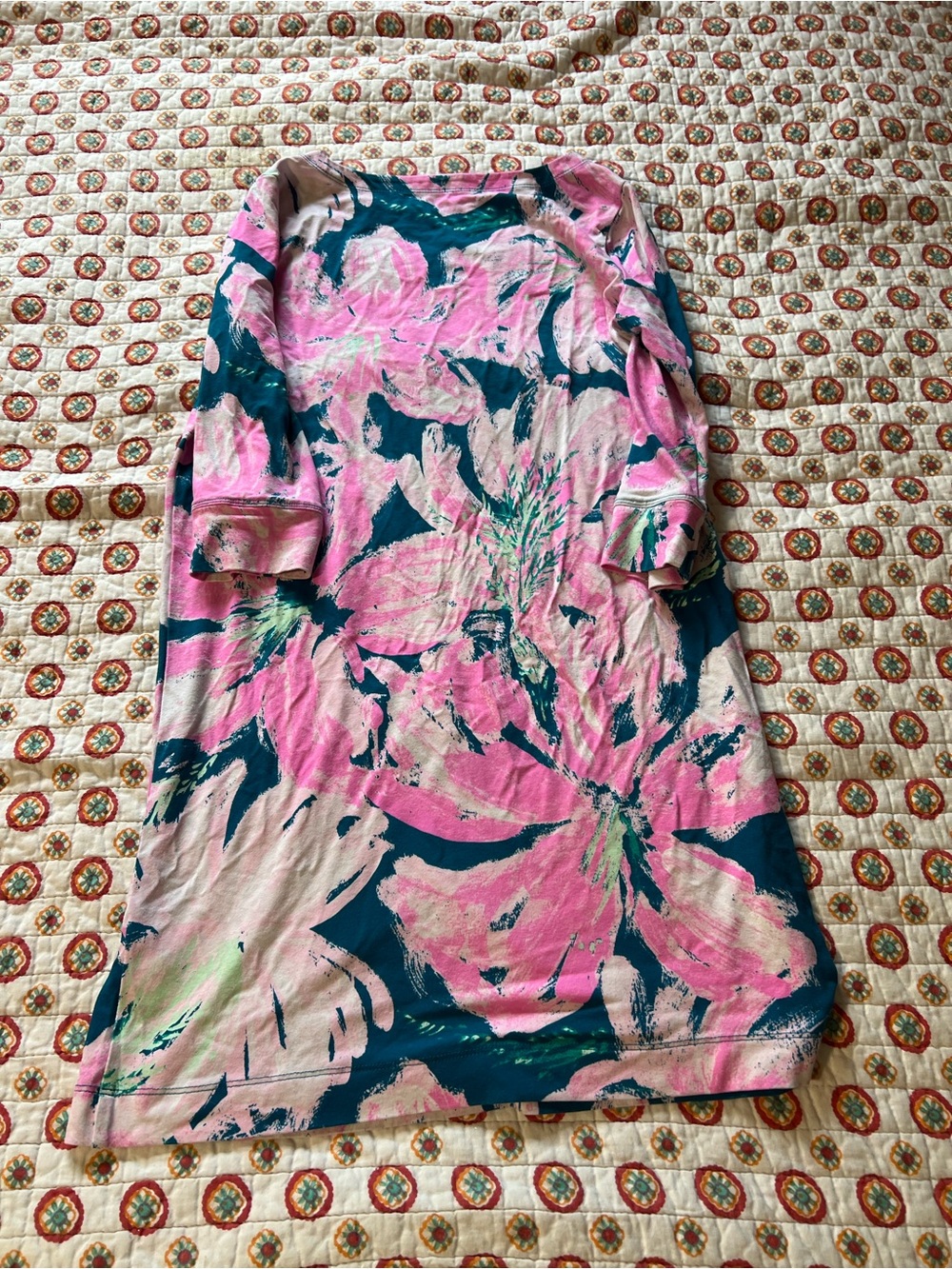 EUC Lilly Pulitzer Garden Sophie Youth Girl’s Dress size 12-14 - Picture 4 of 5
